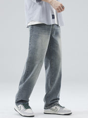 American High Street Straight Loose Jeans