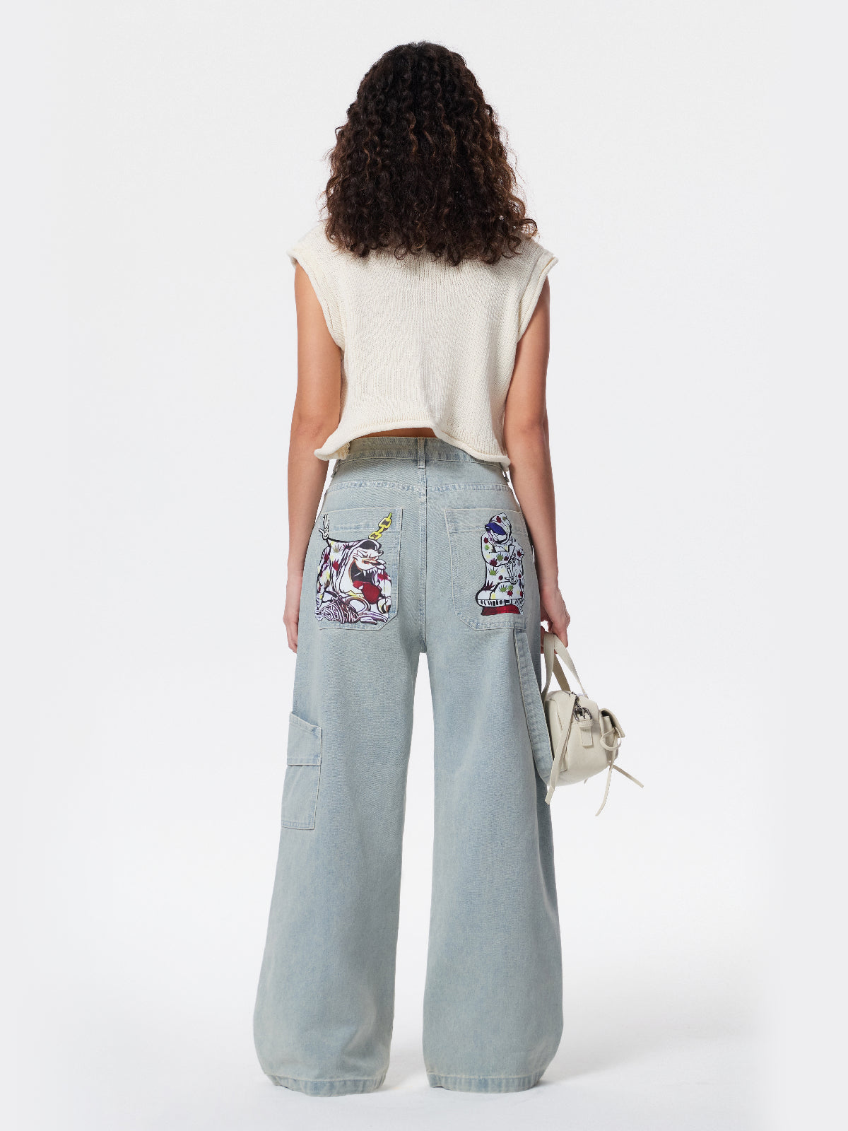 American Retro Hiphop Boyfriend Jeans