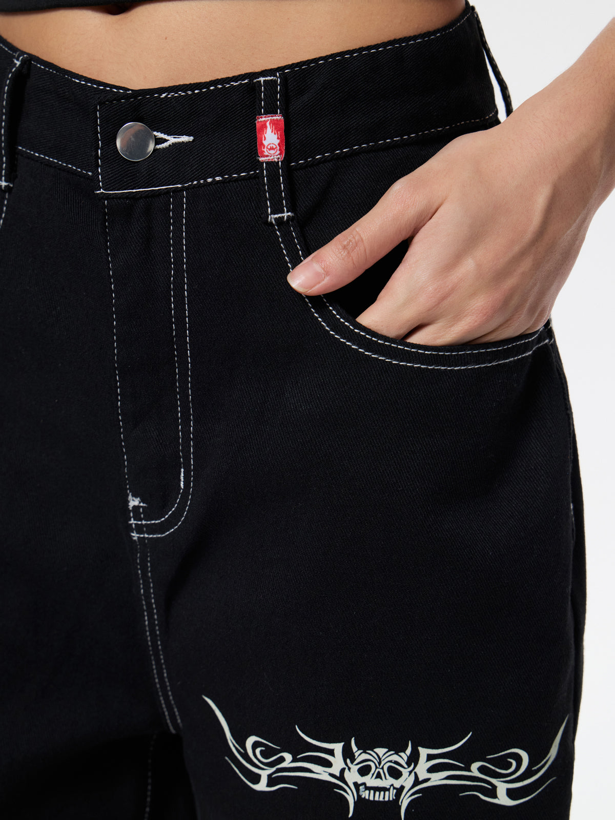 American Retro Hiphop Boyfriend Jeans