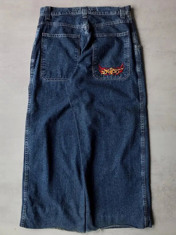 American Retro Hiphop Boyfriend Jeans