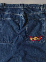 American Retro Hiphop Boyfriend Jeans