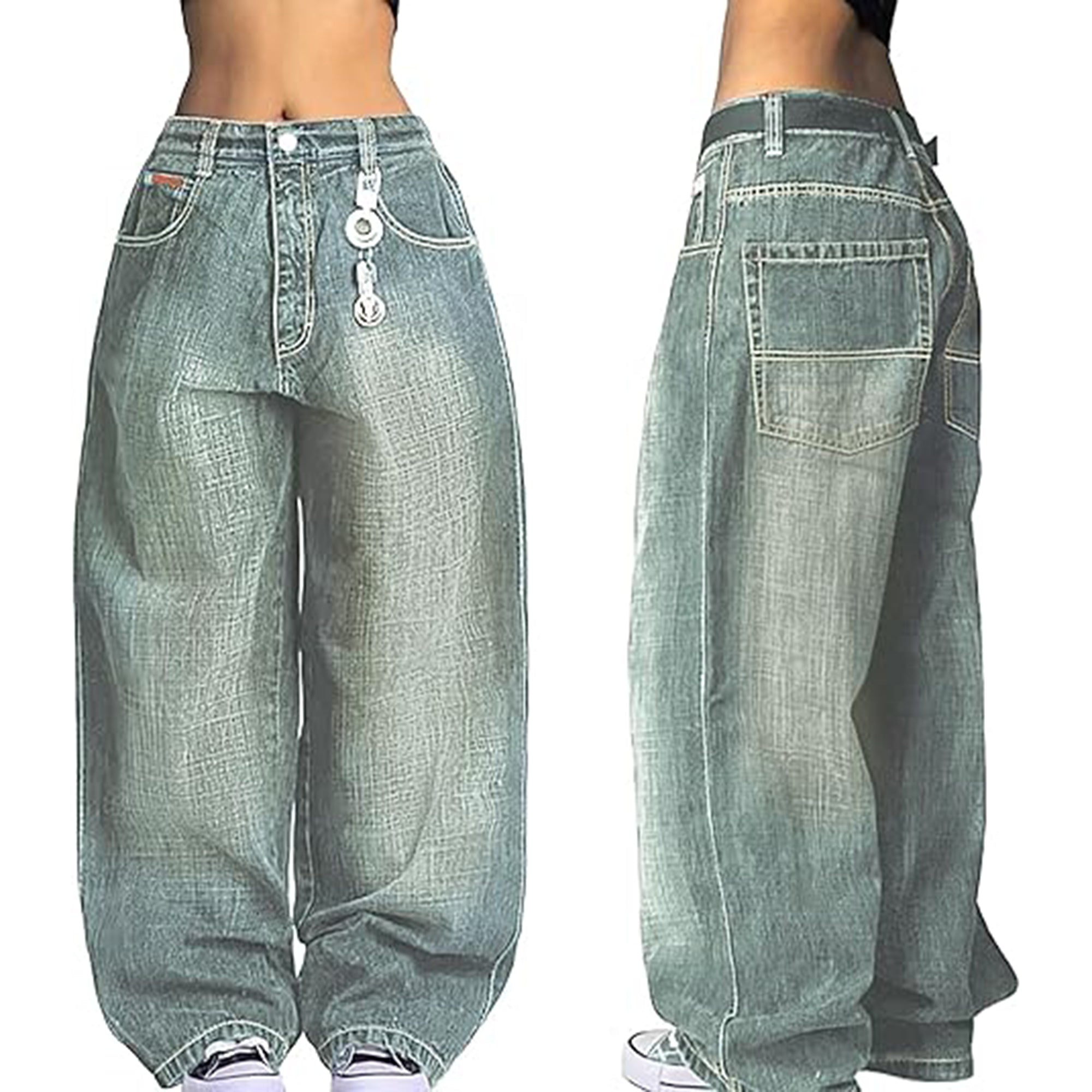 American Retro Distressed Washed Boyfriend Jeans