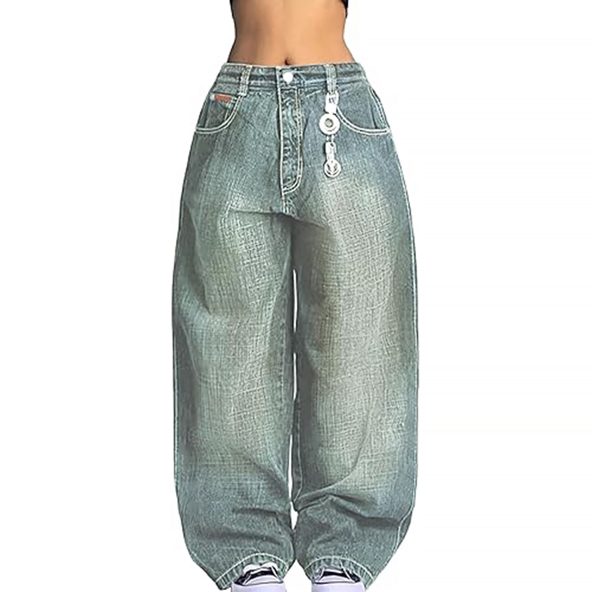 Retro Low-Rise Washed Boyfriend Jeans