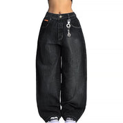American Retro Distressed Washed Boyfriend Jeans
