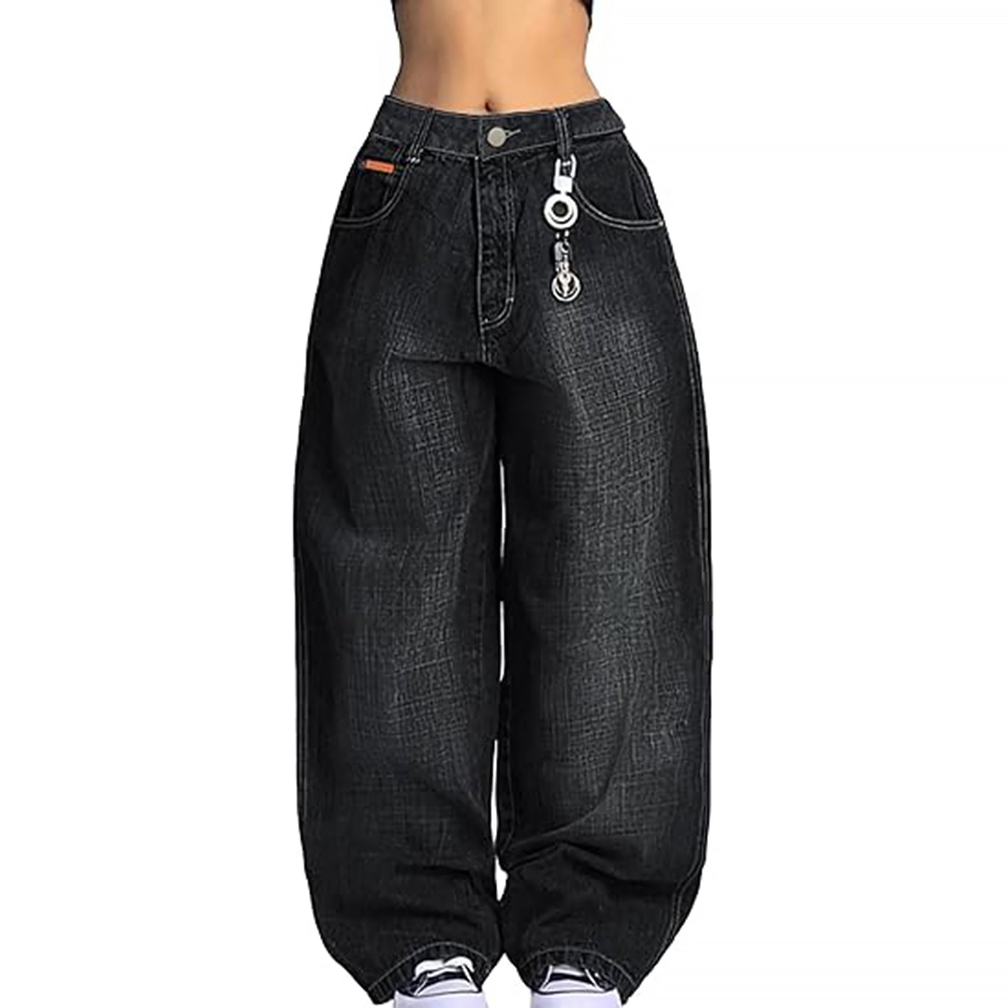 American Retro Distressed Washed Boyfriend Jeans
