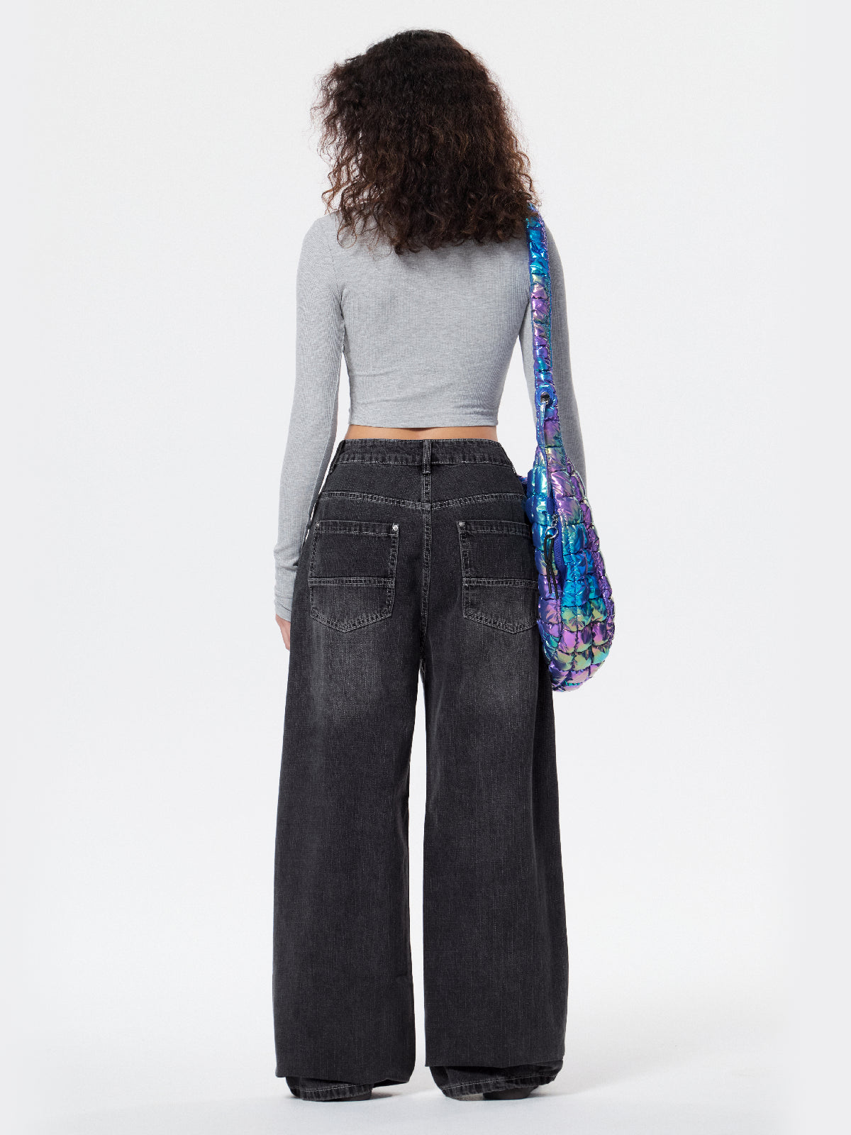 American Retro Distressed Washed Boyfriend Jeans