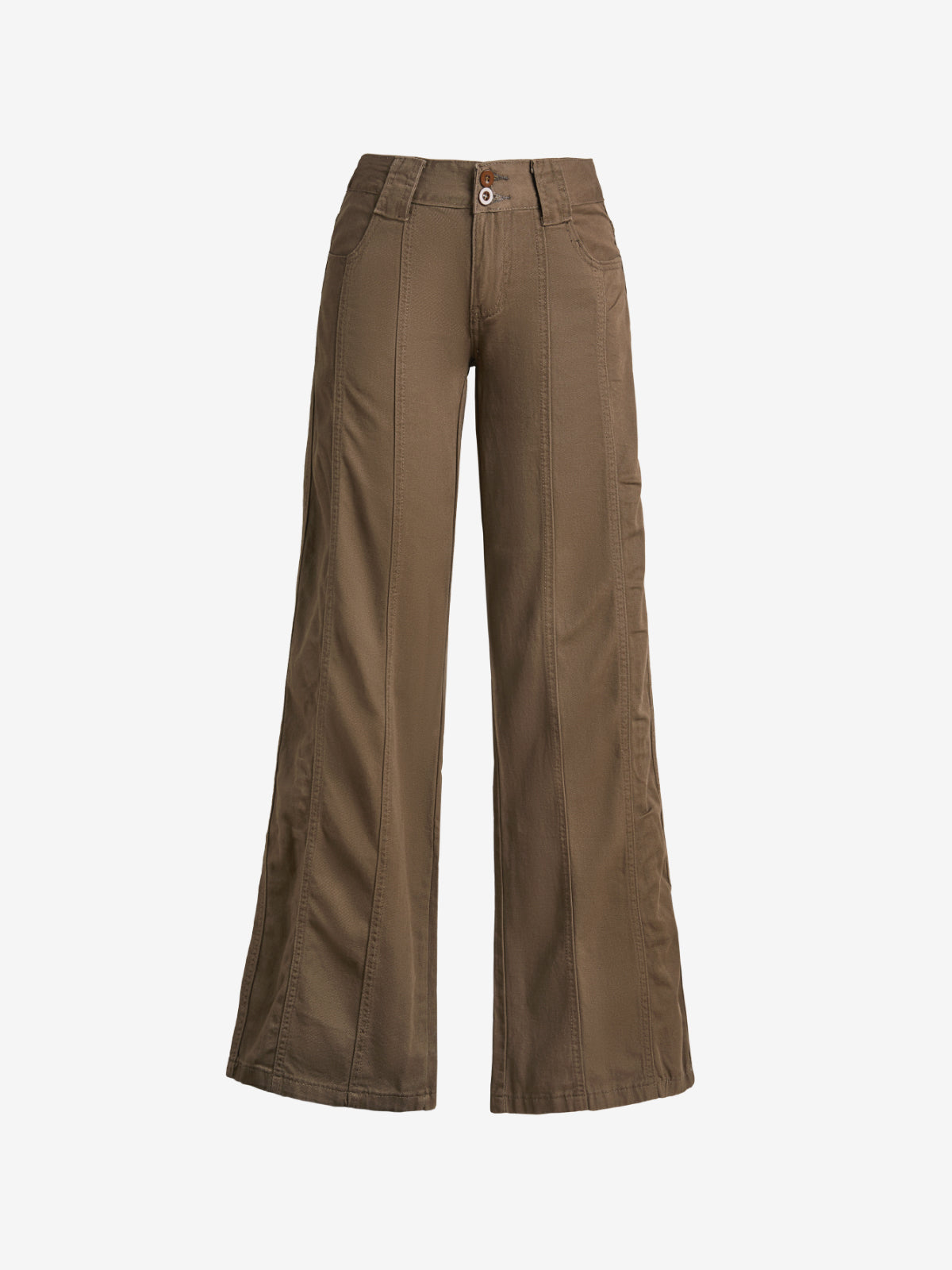 American Retro Low Waist Split Flare Jeans