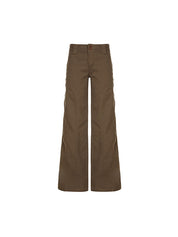 American Retro Low Waist Split Flare Jeans