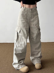 Multi-Pocket Design Cargo Jeans