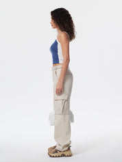 Multi-Pocket Design Cargo Jeans
