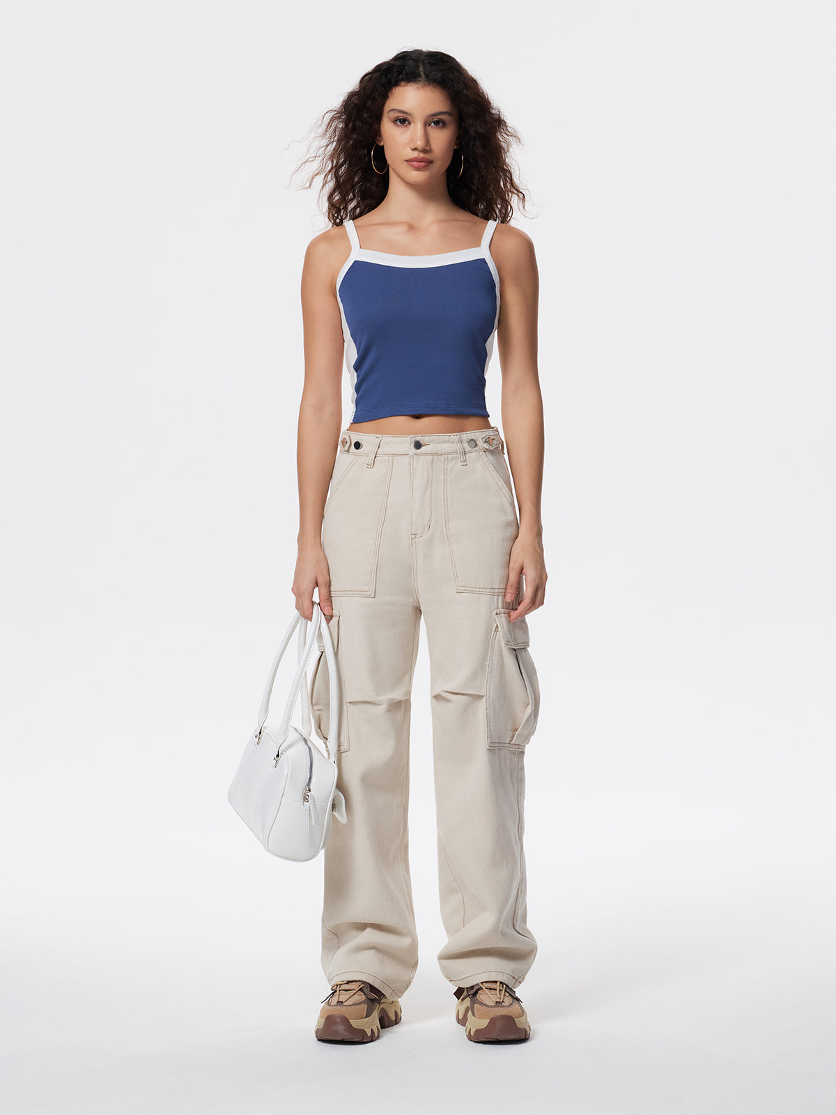 Multi-Pocket Design Cargo Jeans