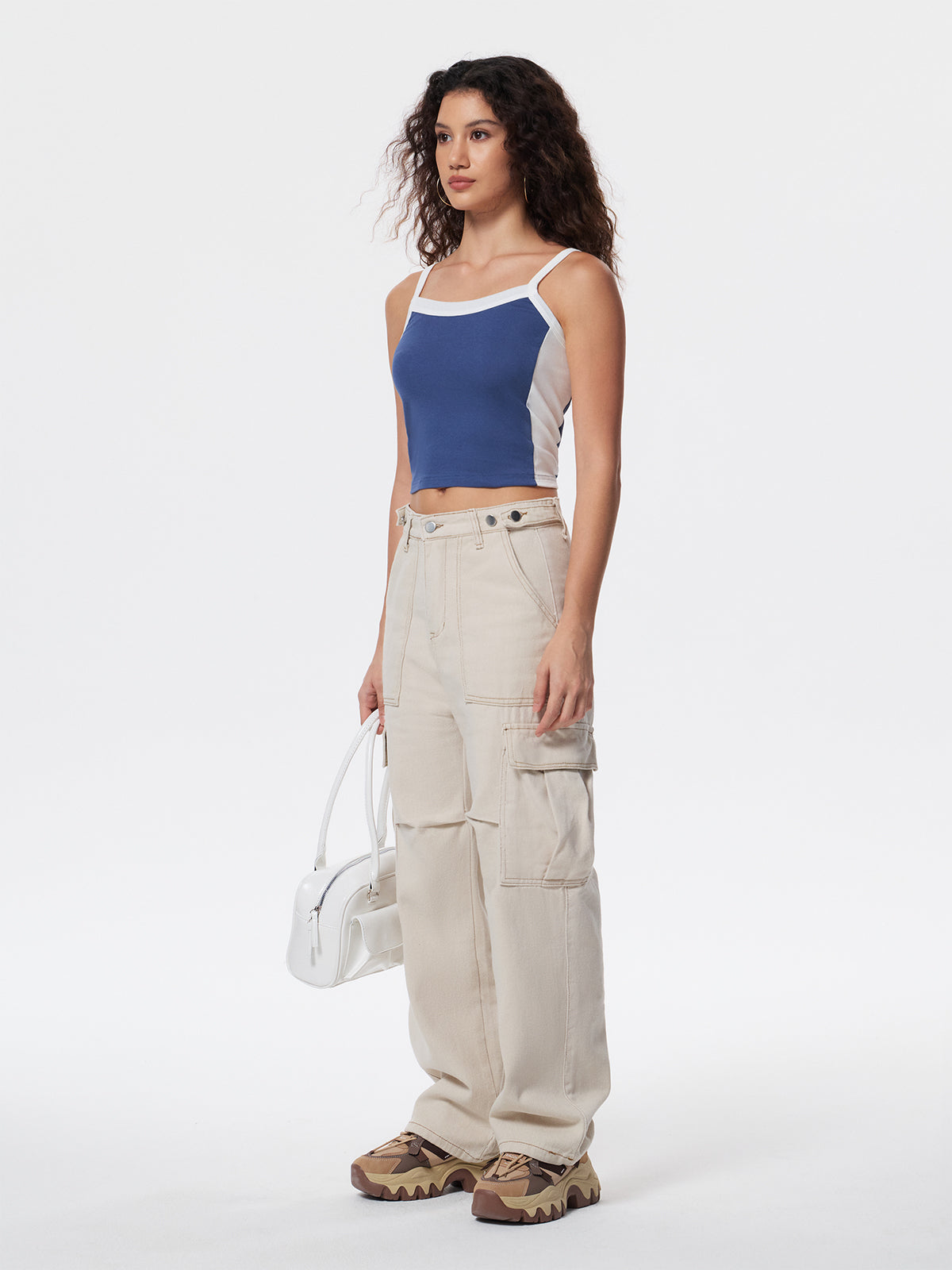Multi-Pocket Design Cargo Jeans