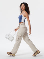 Multi-Pocket Design Cargo Jeans