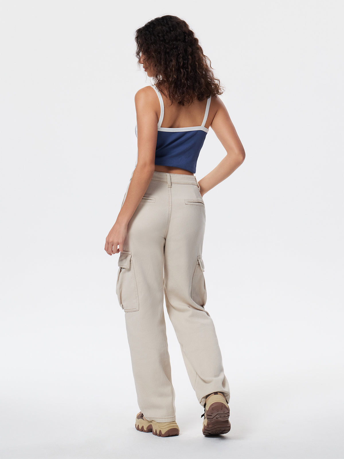 Multi-Pocket Design Cargo Jeans