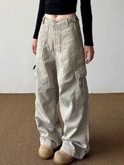 Multi-Pocket Design Cargo Jeans