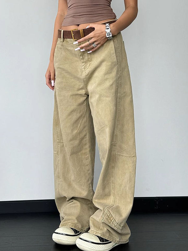Designer Machete Wide Leg Boyfriend Jeans