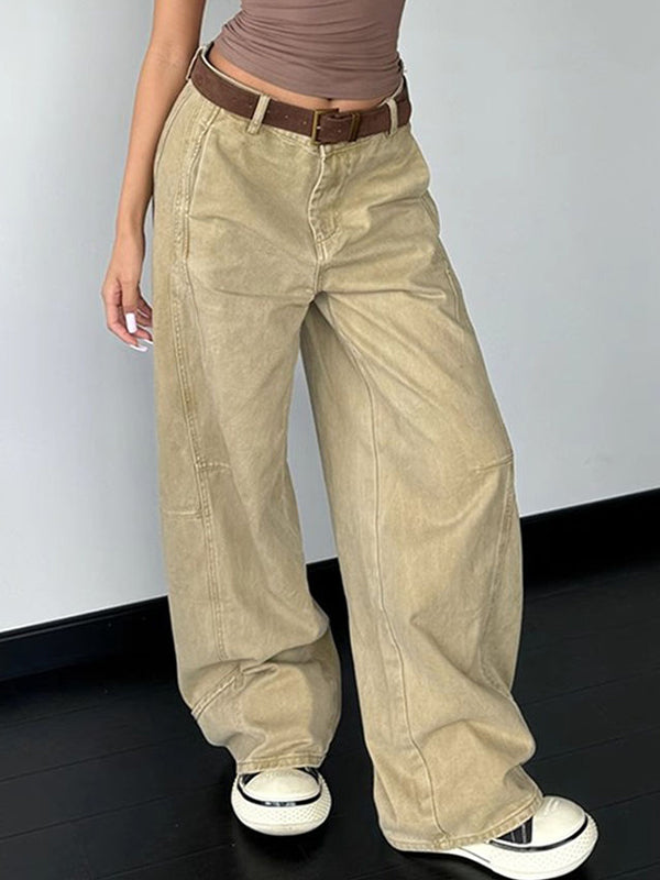 Designer Machete Wide Leg Boyfriend Jeans