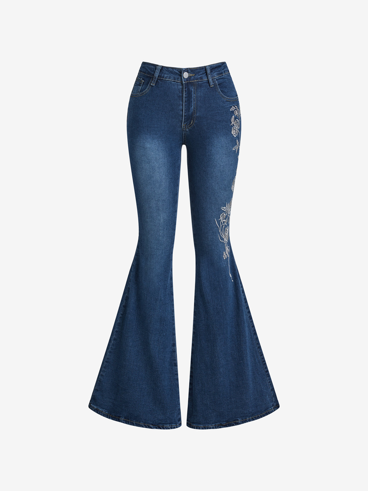 Vintage Gradient Niche Flare Jeans