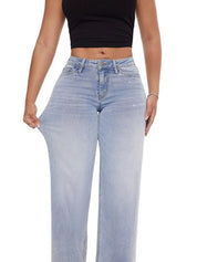 Mid-low Rise Baggy Boyfriend Jeans