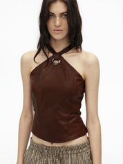 American Hottie Sexy Halter Vest