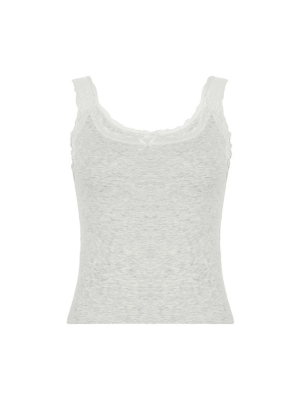 Lace Bow Cami Top