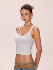 Lace Bow Cami Top