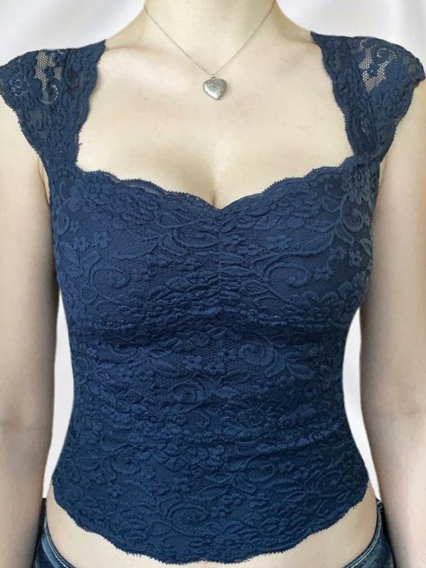Pleated Bust Tank Top