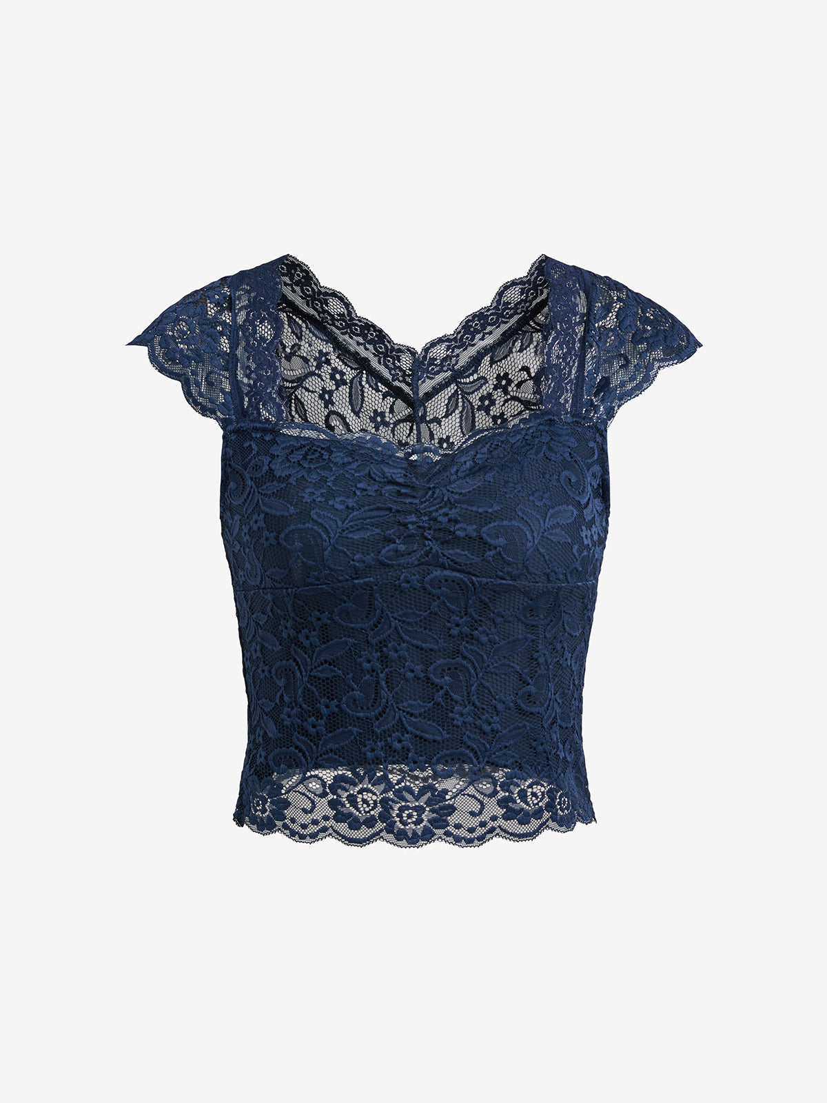 Pleated Bust Tank Top