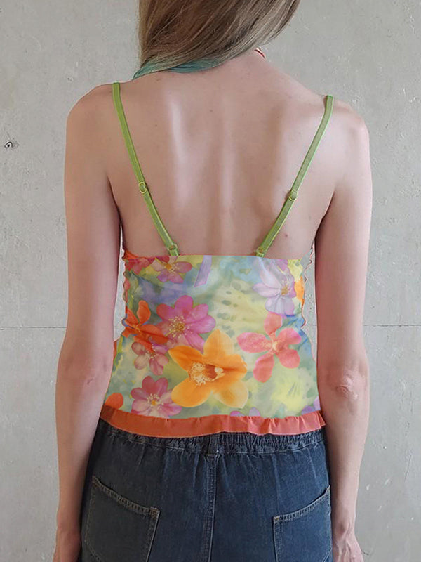 Sweet Spice Girl Bow Tie Cami Top