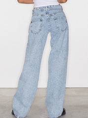 Casual Wash Boyfriend Jeans