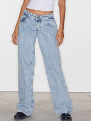 Casual Wash Boyfriend Jeans