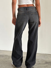 Casual Wash Boyfriend Jeans