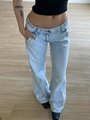 Vintage Light Blue Boyfriend Jeans