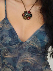 Bohemian Folk Style Cami Top