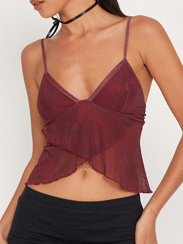 Bohemian Folk Style Cami Top