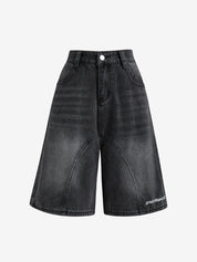 Retro Casual Denim Shorts