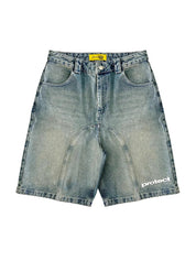 Retro Casual Denim Shorts