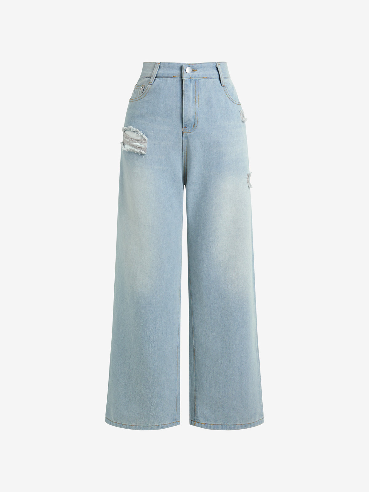 Washed Aged Boyfriend Jeans