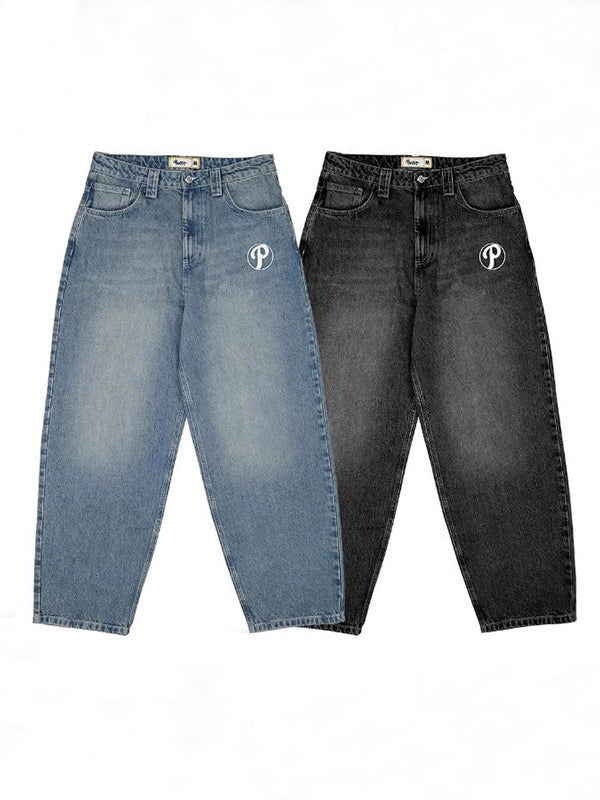 Vintage Embroidery Boyfriend Jeans