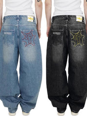Vintage Embroidery Boyfriend Jeans