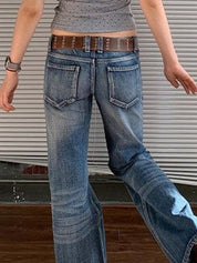 Vintage High Street Flare Jeans