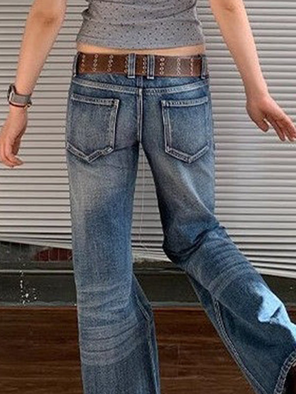 Vintage High Street Flare Jeans