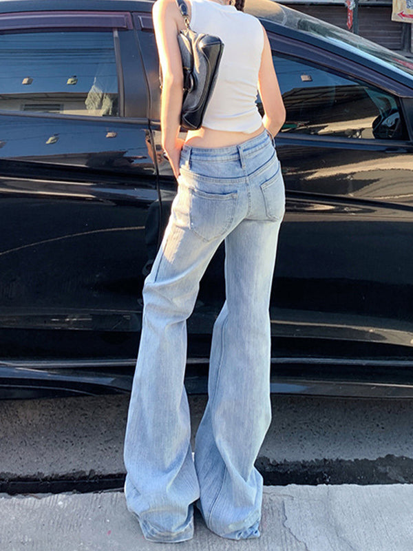 Vintage Personality Flare Jeans