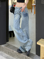 Skinny Versatile Wide Leg Boyfriend Jeans