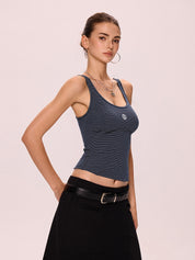 American Retro Halter Vest
