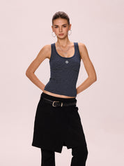 American Retro Halter Vest
