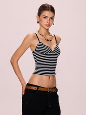 Zebra Stripes Cami Top