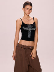 Designer Colour Blocking Cami Top