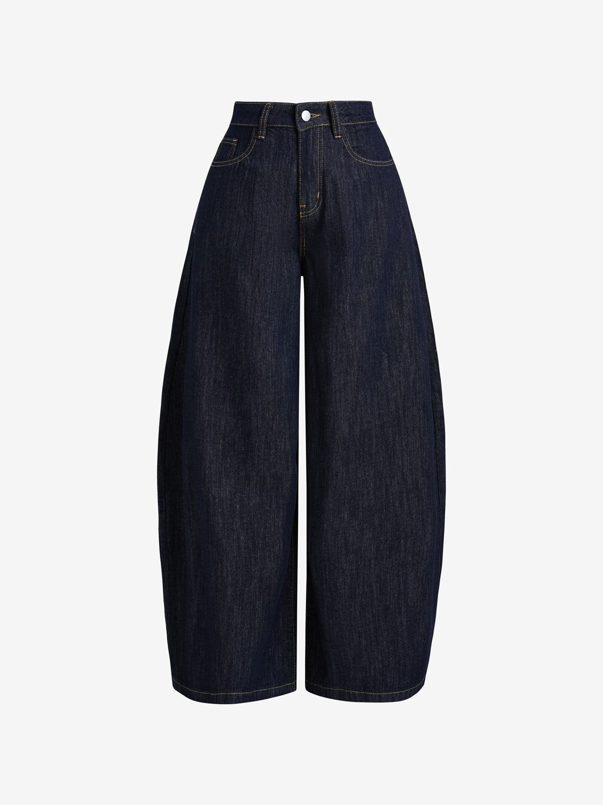 Loose-Fitting Boyfriend Jeans
