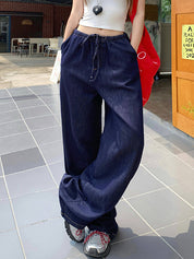 Loose-Fitting Boyfriend Jeans
